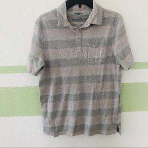 Stripped polo shirt